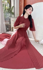 Áo Dài Đàn Bầu 4T AD2802 (áo lẻ)