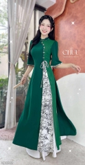 Áo Dài 2T+ Phong Đình+PK AD2922 (áo lẻ)