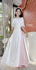 Áo Dài Đàn Bầu 4T AD2802 (áo lẻ)