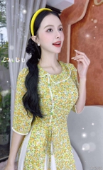 Áo Dài 4T Lục Lạc Châu AD2930 (áo lẻ)