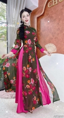 Áo Dài 4T Ngọc Nhũ AD2932 (áo lẻ)