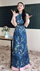 Áo Dài Đường Qua Núi AD2927 (áo lẻ)