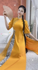 Áo Dài 2T+ Phong Đình+PK AD2922 (áo lẻ)