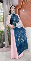 Áo Dài Đường Qua Núi AD2927 (áo lẻ)