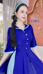 Áo Dài 3T Phấn Bảng AD2928 (áo lẻ)