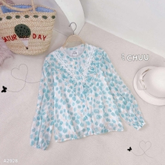 Áo Sơ Mi Ren Cây Cầu A2928