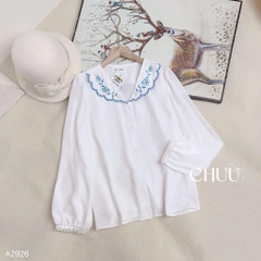 Áo Sơ Mi Cổ Hoa Bồ Đề A2926