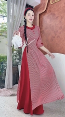 Áo Dài Nguyệt Hạ AD2925 (áo lẻ)