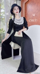 Áo Dài Măng Tây AD2943 (áo lẻ)