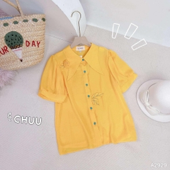Áo Cổ Nhọn Lá Đa A2929