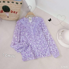 Áo Sơ Mi Ren Cây Cầu A2928