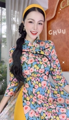 Áo Dài  Ánh Hào Đêm AD2770 (áo lẻ)