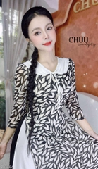 Áo Dài 4T Cổ Sen Gạo Nếp AD2884 (áo lẻ)