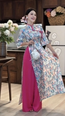 Áo Dài Lâm Yên Tử AD2979 (áo lẻ)