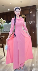 Áo Dài Bánh Kem Bắp + PK AD2975 (áo lẻ)