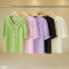 Áo Sao Biển Cổ Sam A2881