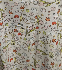Áo Dài Nơ Chéo Nụ Tulip AD1613 (áo lẻ)