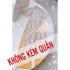 Áo Dài 4T Nơ Babi Đối Xứng AD1311 (áo lẻ)