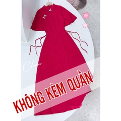 Áo Dài 4T Váy Chiffon AD1315 (áo lẻ)