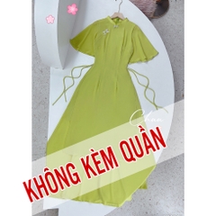 Áo Dài 4T Váy Chiffon AD1315 (áo lẻ)