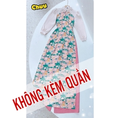 Áo Dài Chuồn Chuồn Xòe Cánh AD1351