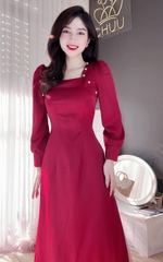 Áo Dài Lư Ngọc Trai AD8025 (áo lẻ)