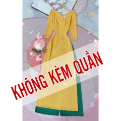 Áo Dài Cổ Tick 5N Bọc AD9117 (áo lẻ)
