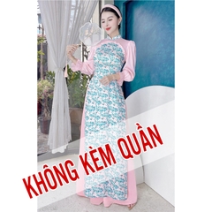 Áo Dài Hoa Chinadoll AD9123 (áo lẻ)