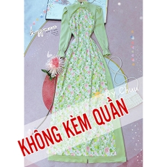 Áo Dài Hoa Chinadoll AD9123 (áo lẻ)