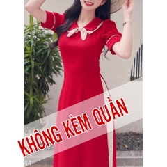Áo Dài Cổ Đôi AD9144 (áo lẻ)