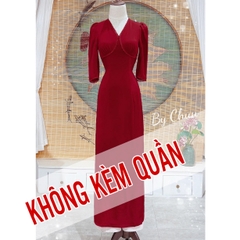 Áo Dài Mango Ken Queen AD9156 (áo lẻ)