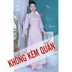 Áo Dài Tay Voan Tam Giác AD9218 (áo lẻ)