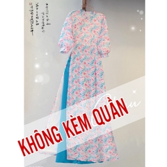 Áo Dài 4T Nơ Pha Lê AD9275 (áo lẻ)