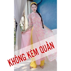 Áo Dài 4T Nơ Pha Lê AD9275 (áo lẻ)