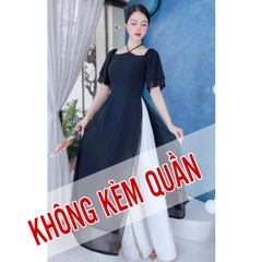 Áo Dài Chip Chip Cổ Yếm 4T AD9292 (áo lẻ)