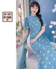 Áo Dài 4T Tay Mây Bay AD1306 (áo lẻ)