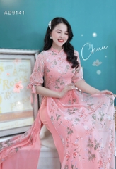 Áo Dài 3 Chấm Ngọc 4T AD9141 (áo lẻ)