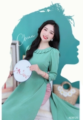 Áo Dài Cổ Mặt Trời AD9125 (áo lẻ)