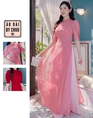 Áo Dài 4T Hoa Mai 3D AD9192 (áo lẻ)