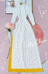 Áo Dài Cổ Trụ Li AD9150 (áo lẻ)