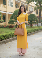 Áo Dài Bướm Ánh Sáng AD2739 (áo lẻ)