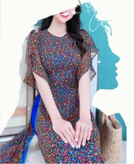 Áo Dài 4T Tay Đắp AD9140 (áo lẻ)