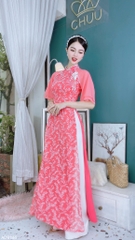 Áo Dài 4T Tay Đôi AD9184 (áo lẻ)