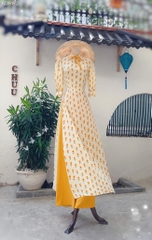 Áo Dài Cổ Giọt Nước AD9172 (áo lẻ)