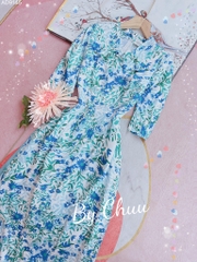 Áo Dài Bạch Tuyết AD9145 (áo lẻ)