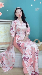 Áo Dài Bạch Tuyết AD9145 (áo lẻ)