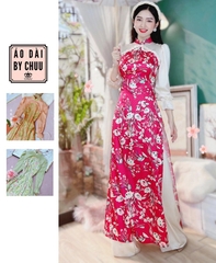 Áo Dài Hoa Chinadoll AD9123 (áo lẻ)