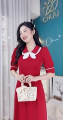 Áo Dài Cổ Đôi AD9144 (áo lẻ)