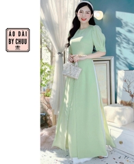 Áo Dài Tăm Tứ Thân 3T Ngọc AD9194 (áo lẻ)