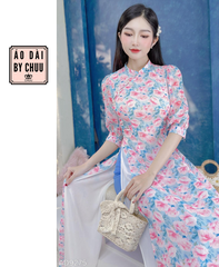 Áo Dài 4T Nơ Pha Lê AD9275 (áo lẻ)